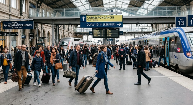 transfert gare